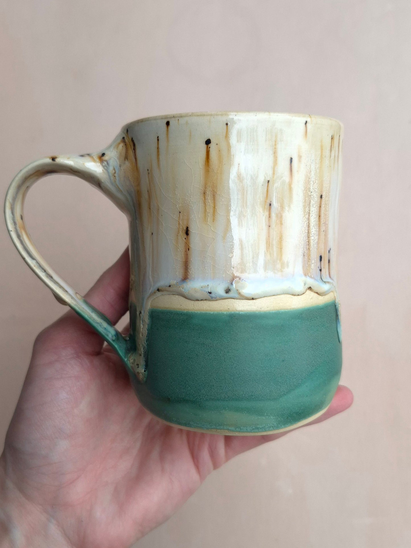 Diner Mug in Winterwood & Satin Patina