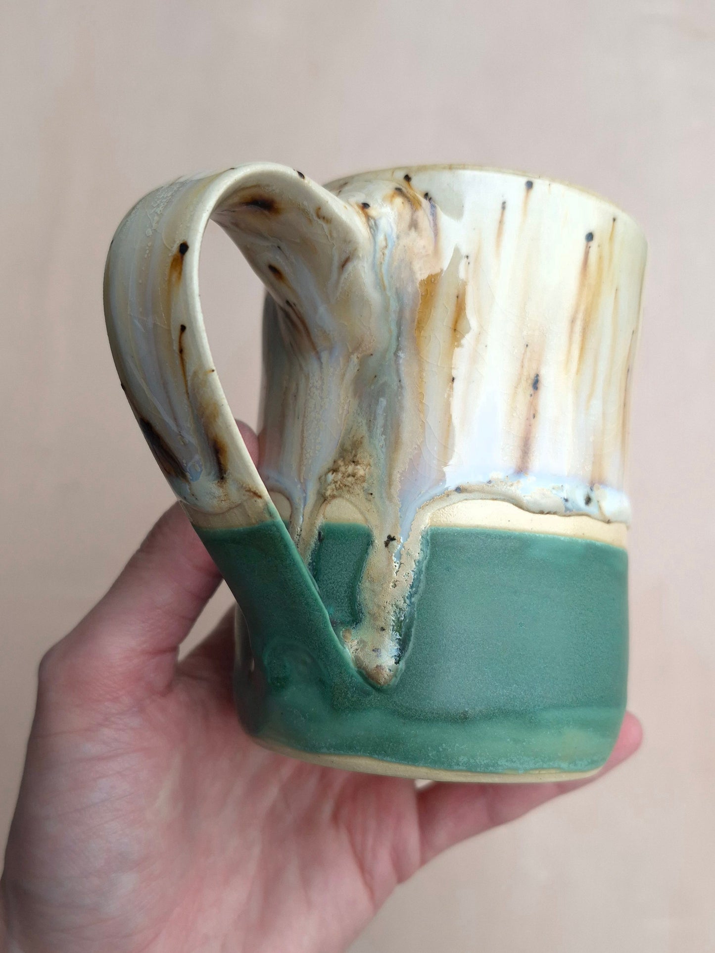 Diner Mug in Winterwood & Satin Patina