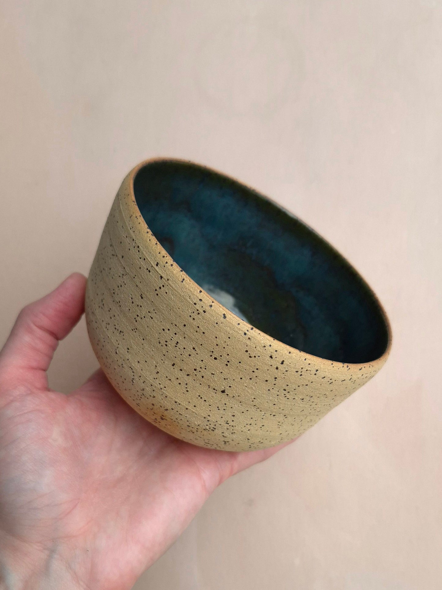 Speckled Bowl in Mossy
