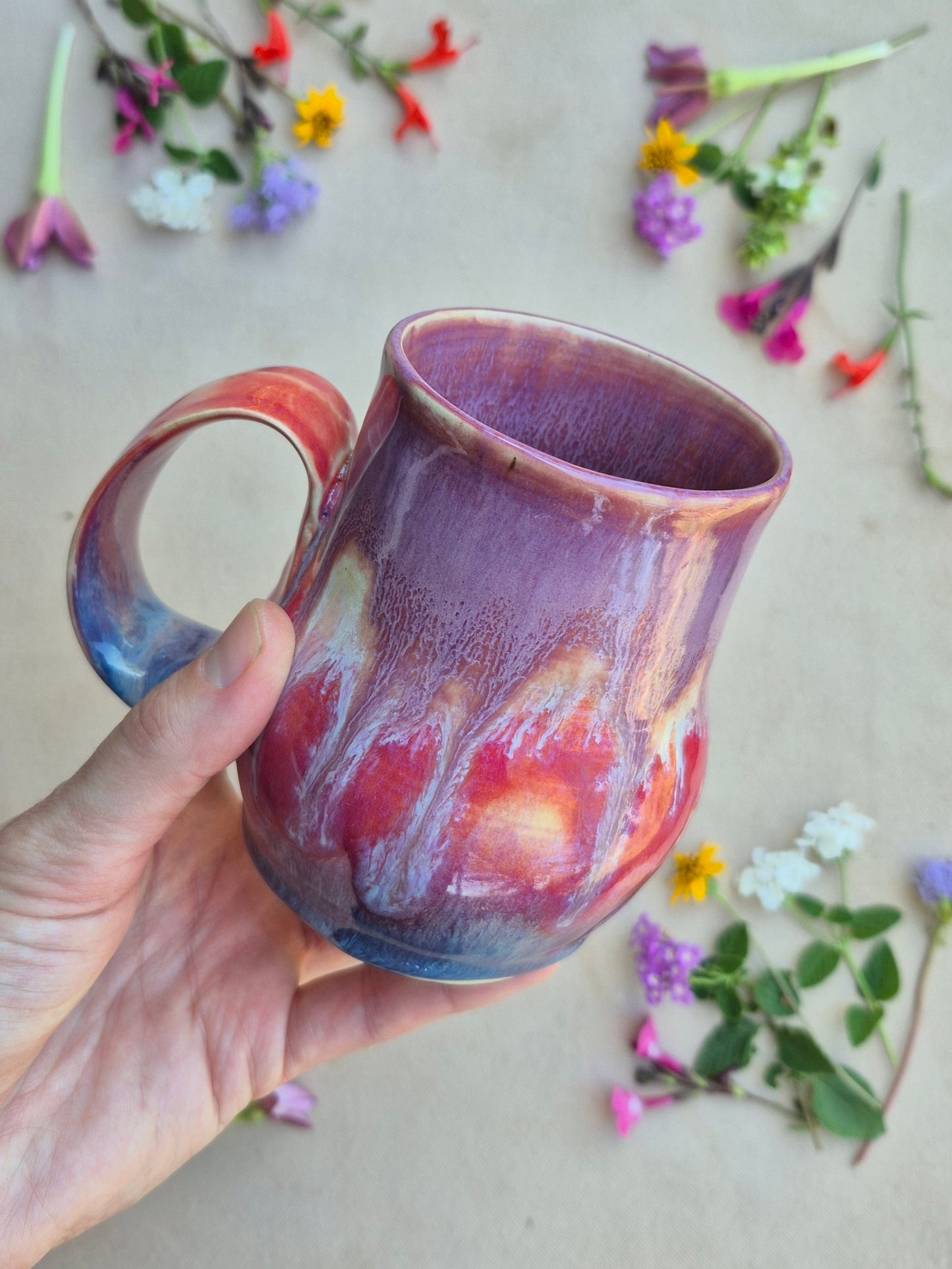 Cabin Mug in Very Berry Purple