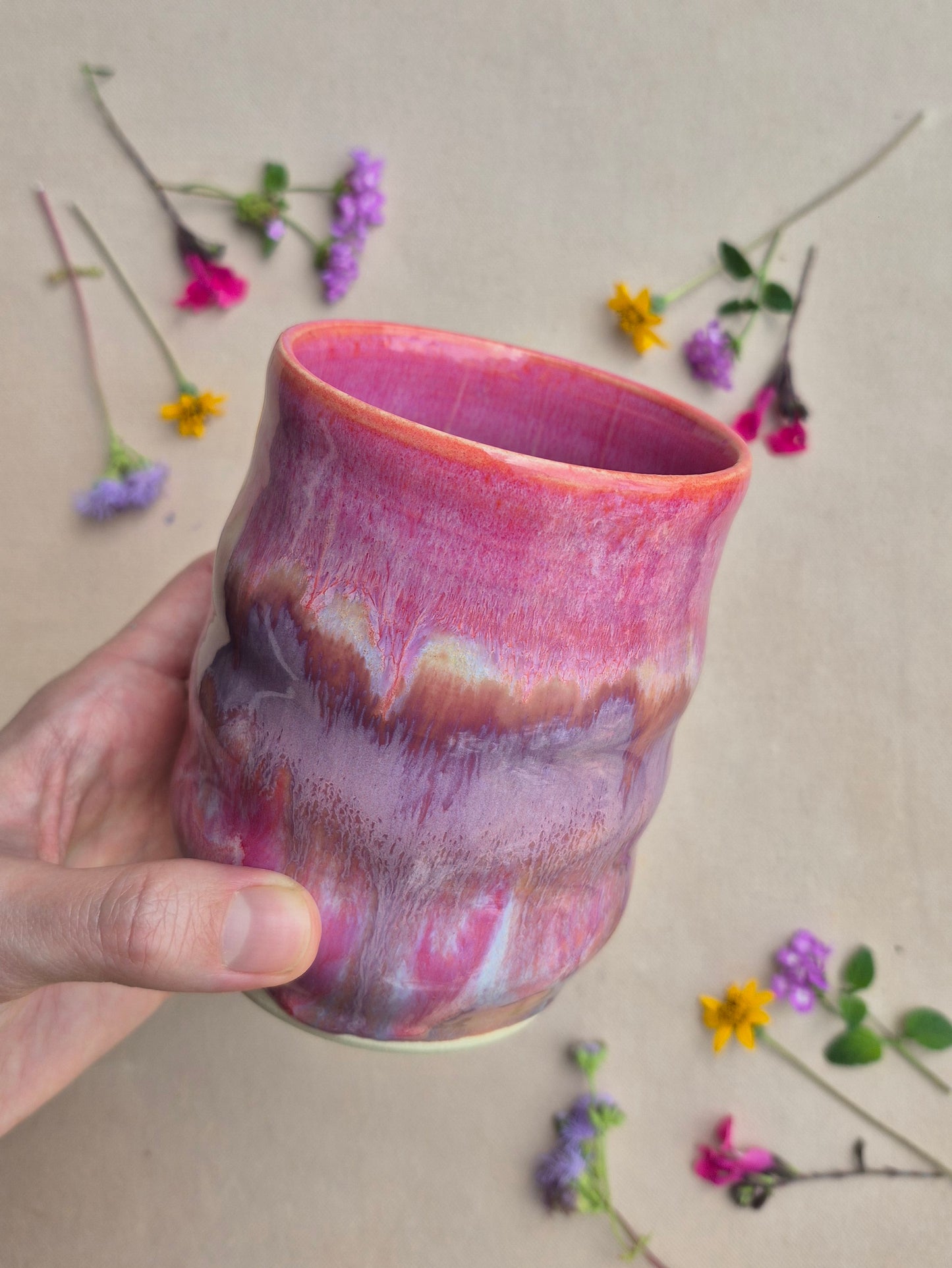 Tumbler in Bougainvillea Kimchi