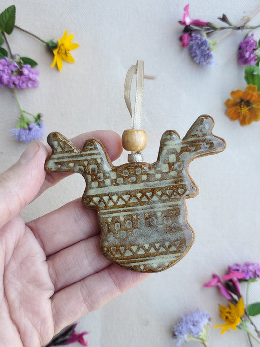 Reindeer Ornament 1