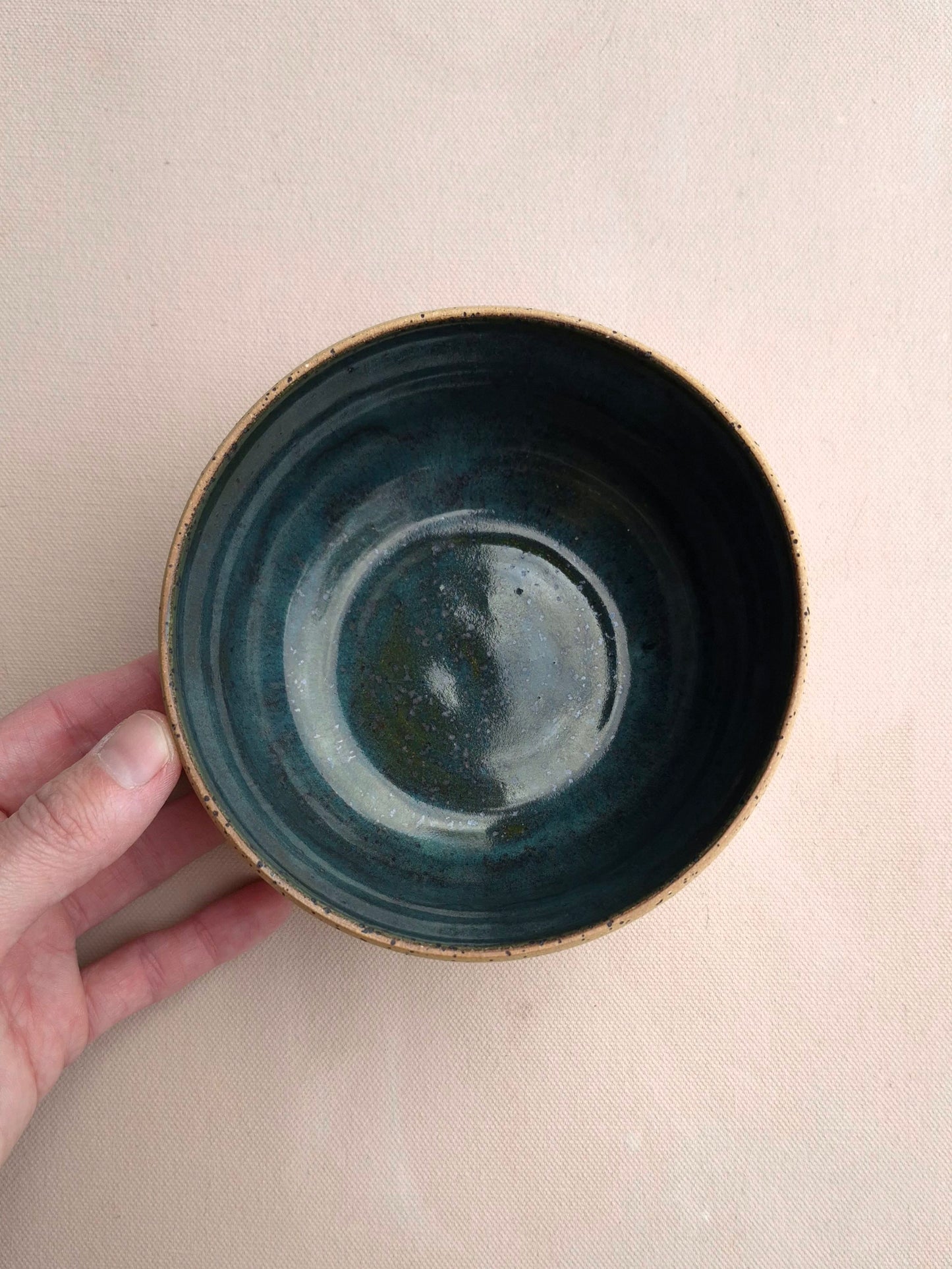 Speckled Bowl in Mossy