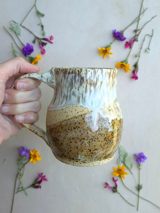 Speckled Cabin Mug in Creamy Ginger