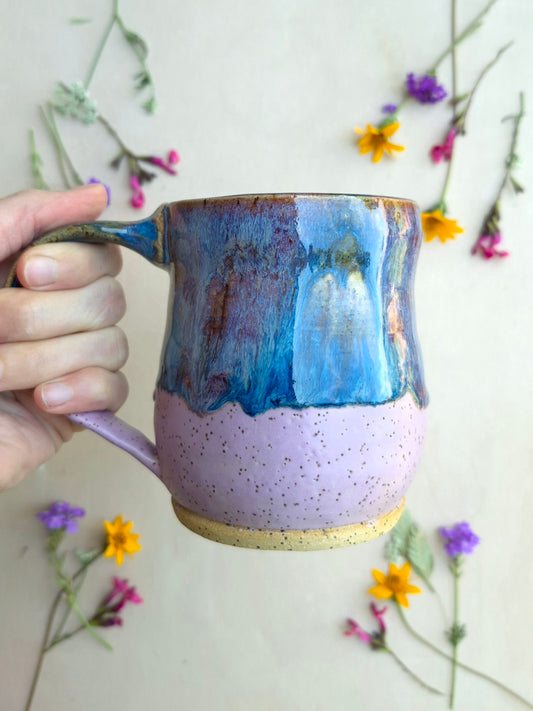 Speckled Mug in Lavender Haze
