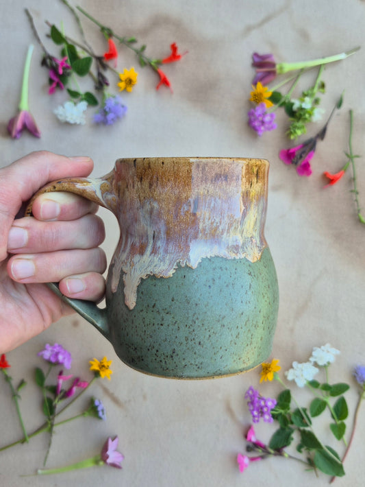Speckled Mug in Artichoke Ginger