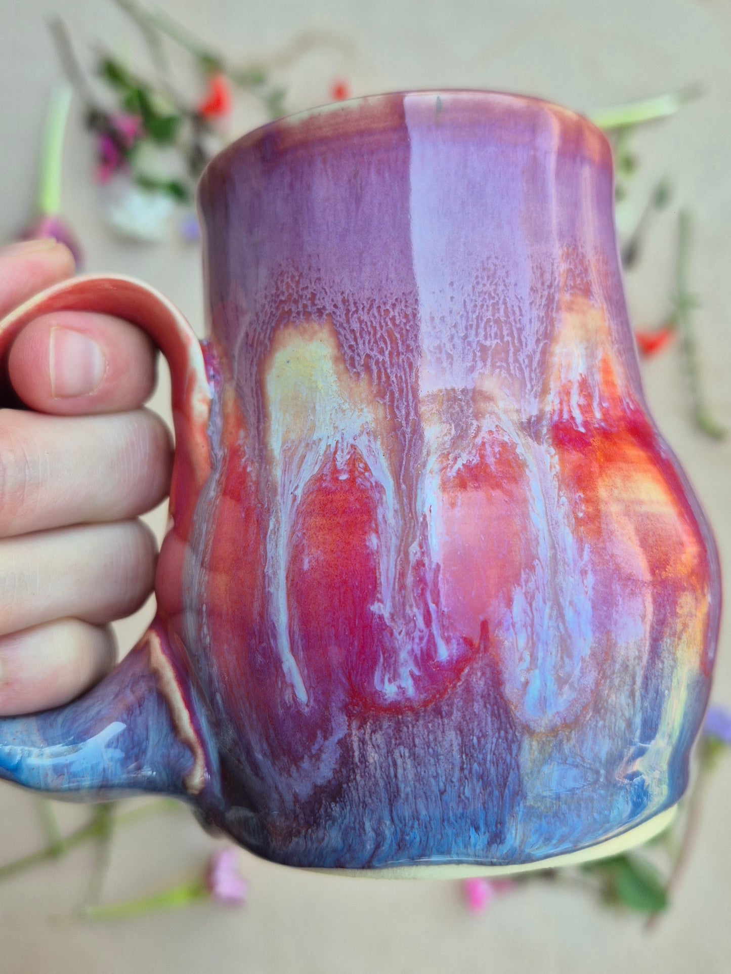 Cabin Mug in Very Berry Purple