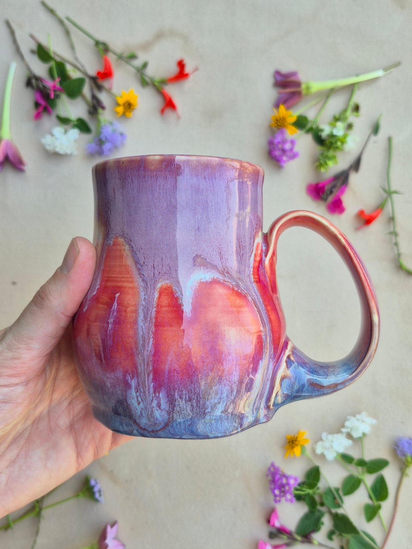Cabin Mug in Very Berry Purple