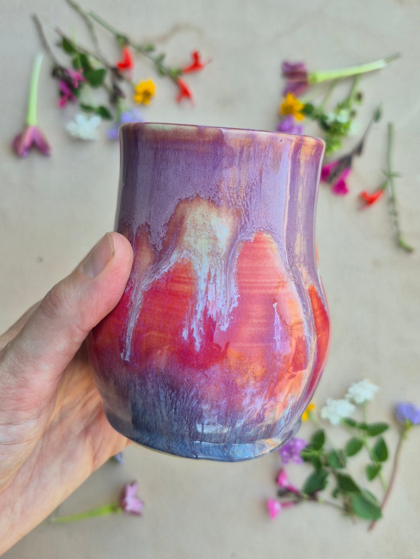 Cabin Mug in Very Berry Purple
