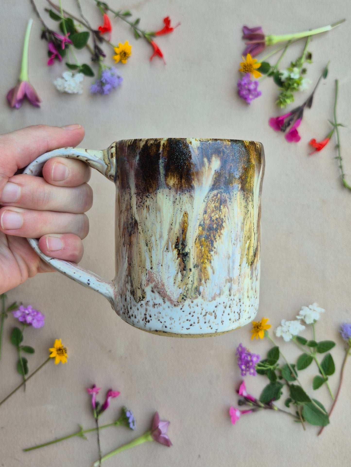 Mug in Speckled Tea Dust