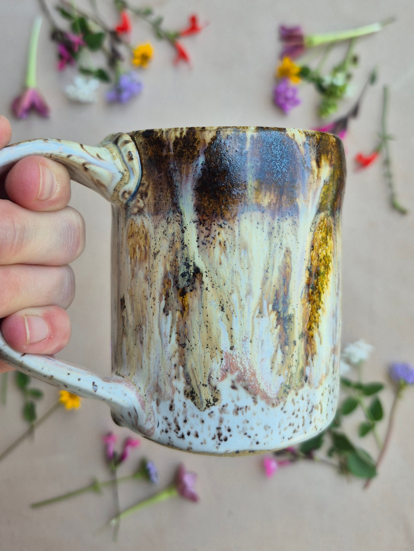 Mug in Speckled Tea Dust