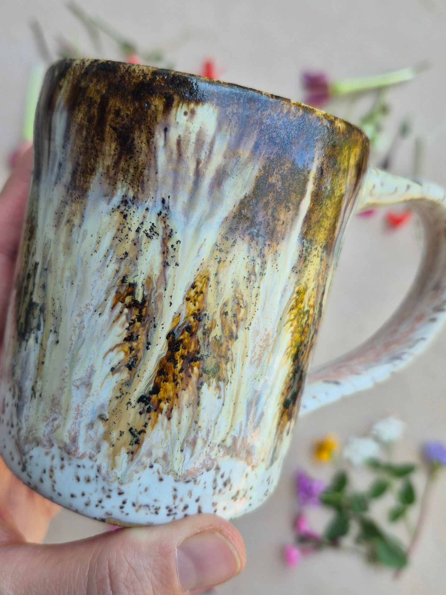 Mug in Speckled Tea Dust