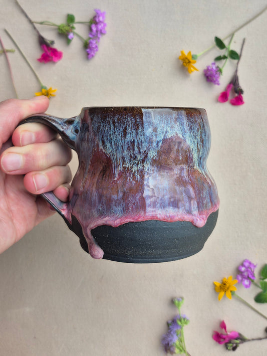 Cabin Mug in Burgundy Purple