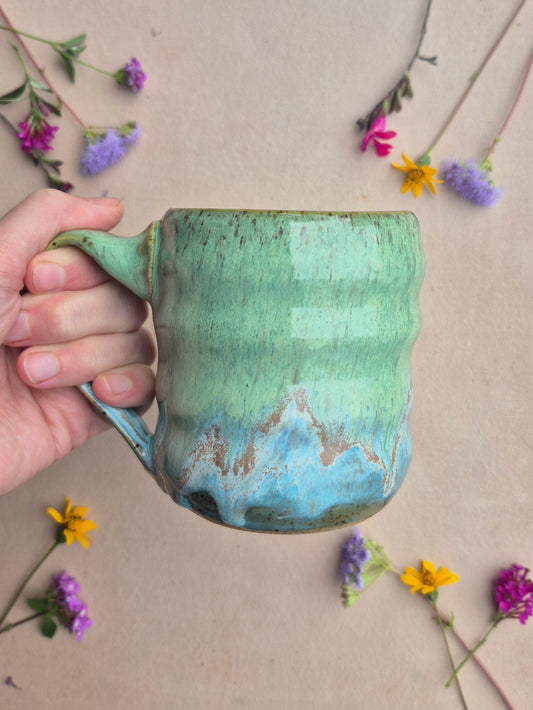 Bubble Mug in Cactus Turquoise
