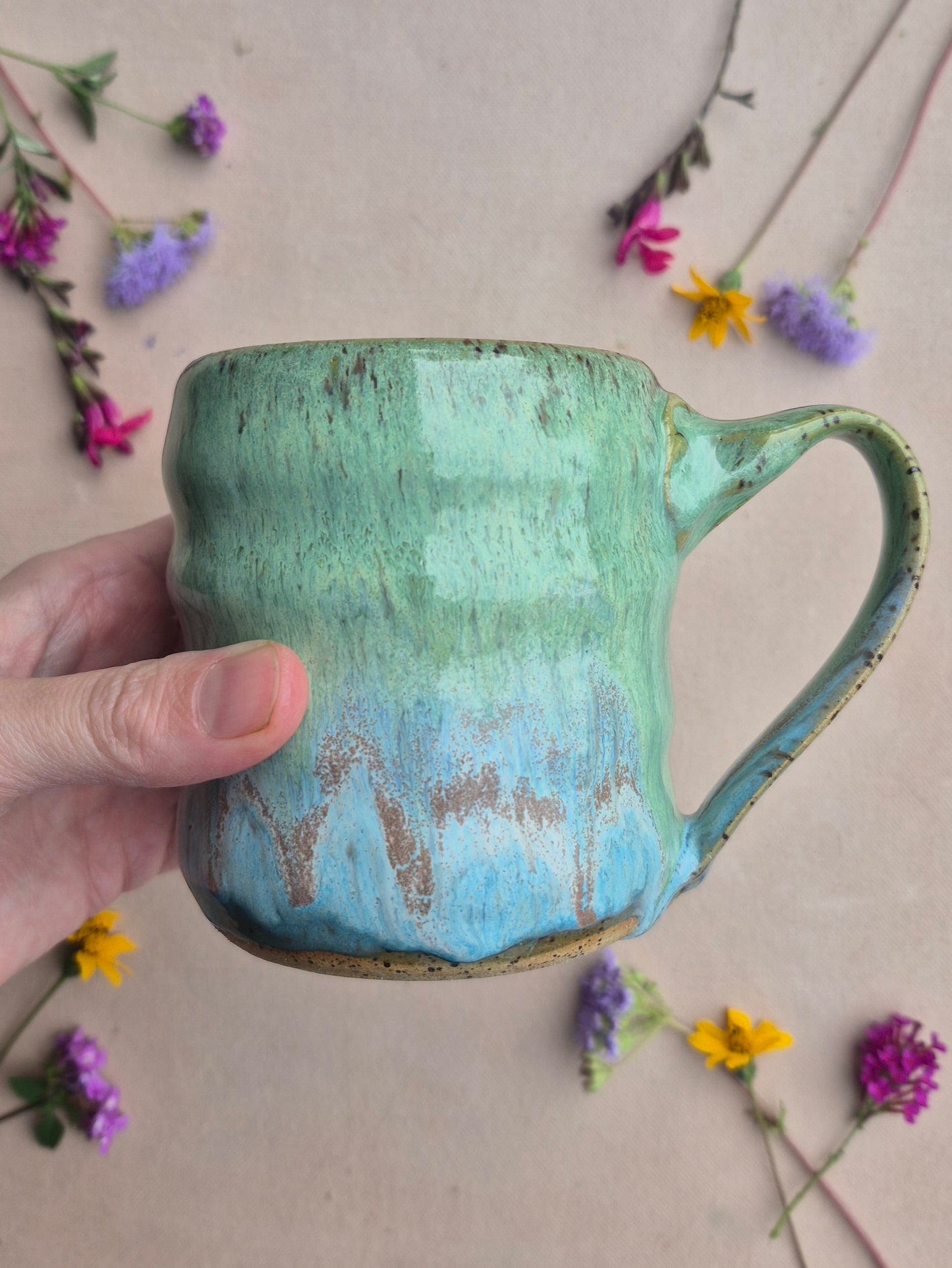 Bubble Mug in Cactus Turquoise