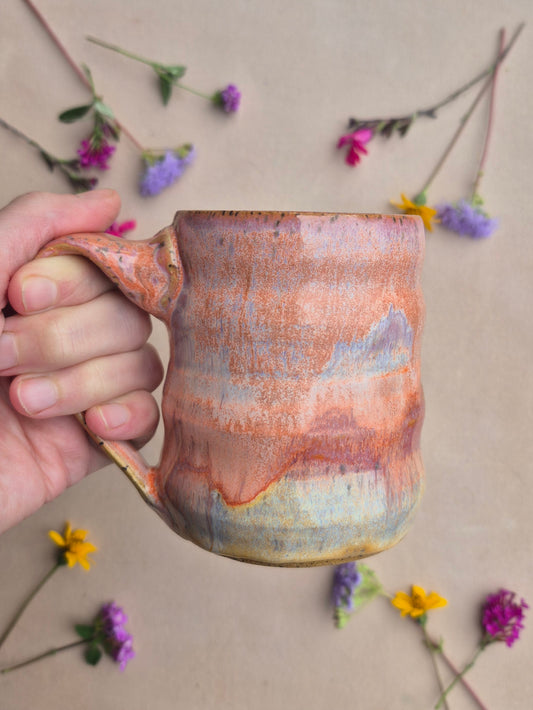 Bubble Mug in Papaya Sunrise