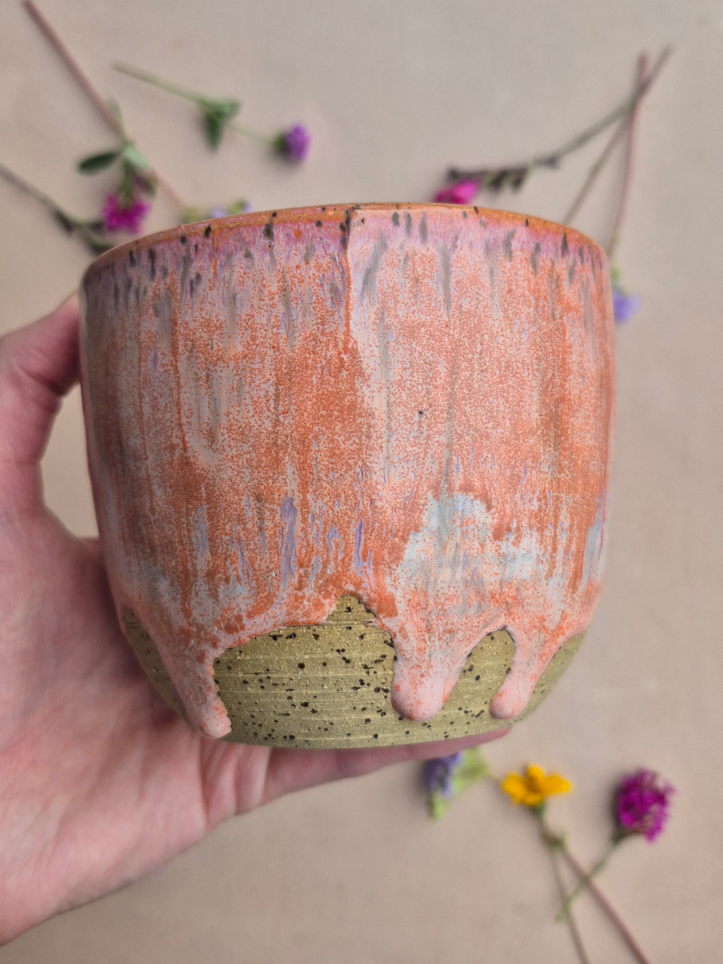 Speckled Bowl in Sunrise