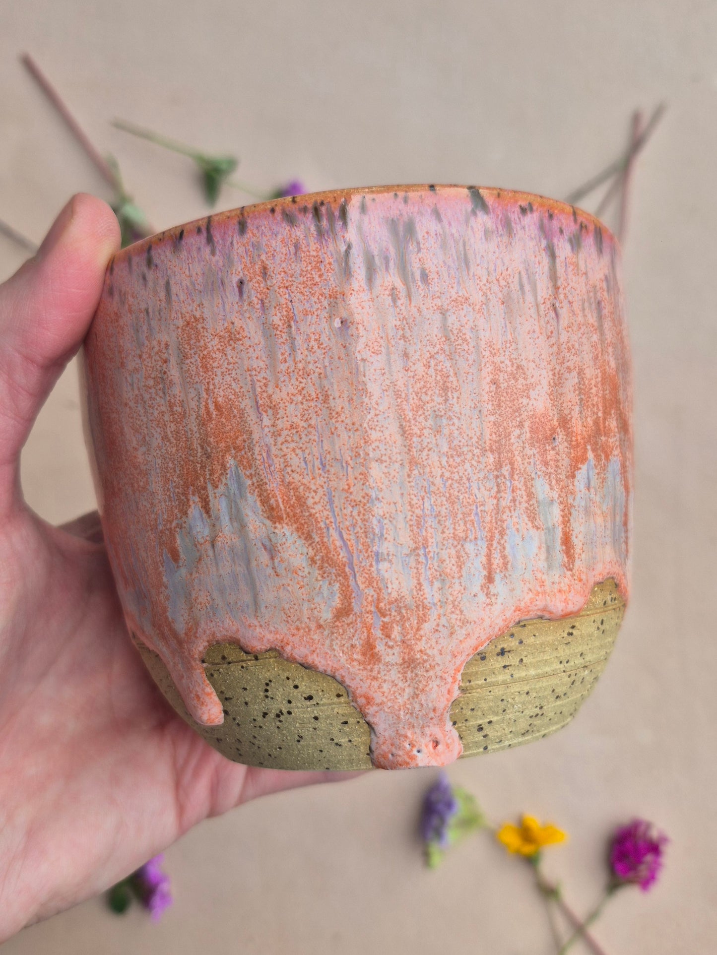 Speckled Bowl in Sunrise