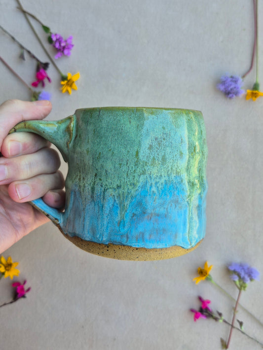 Bubble Mug in Turquoise Cactus